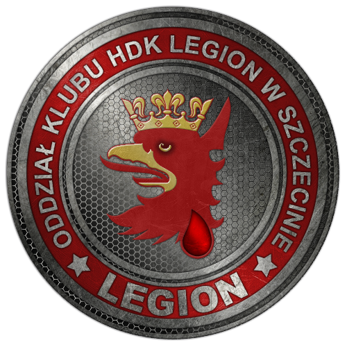 Logo -Oddzial Klubu HDK Legion przy 1 krr w Szczecinie